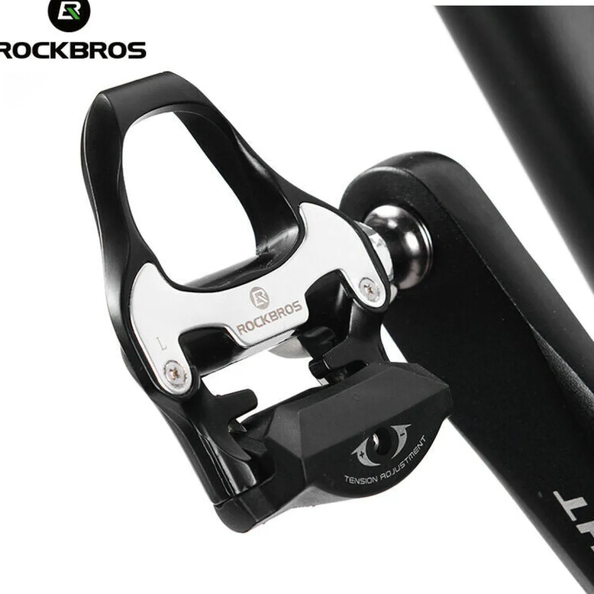 Self-Lock Road Bike Pedals with Shimano SPD-SL/Look KEO Cleat System (Pair)