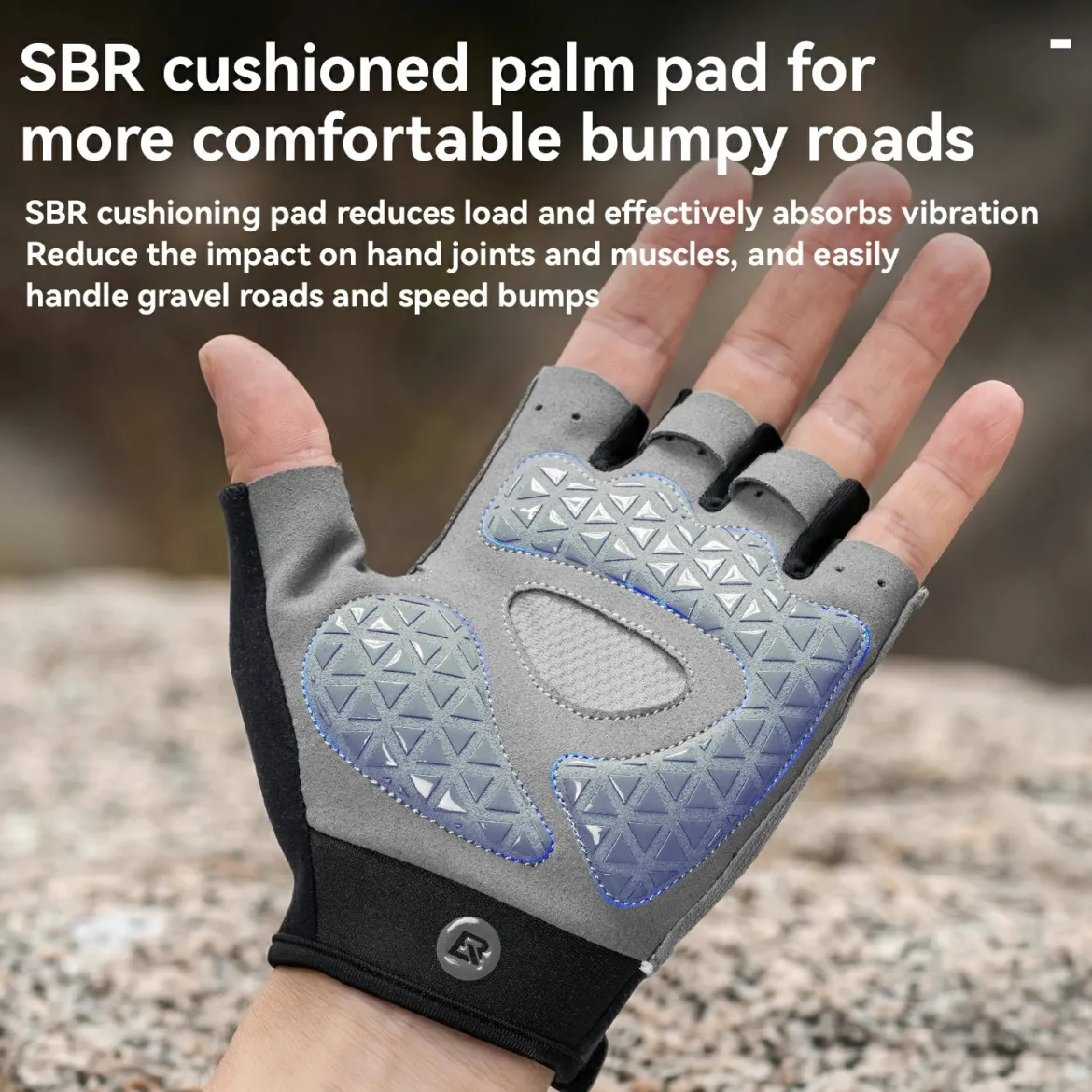 S424 Half Finger Bike Gloves Breathable