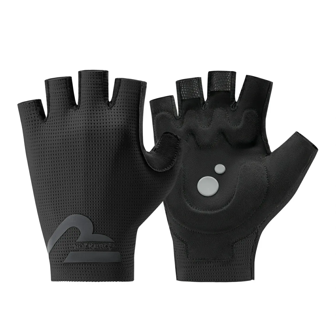 S407 Half-Finger Cycling Gloves with SBR Palm Breathable Mesh