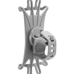 Silicone Phone Holder for Bikes, Strollers– Fits 4.0" to 6.7" Phones, 360° Rotation