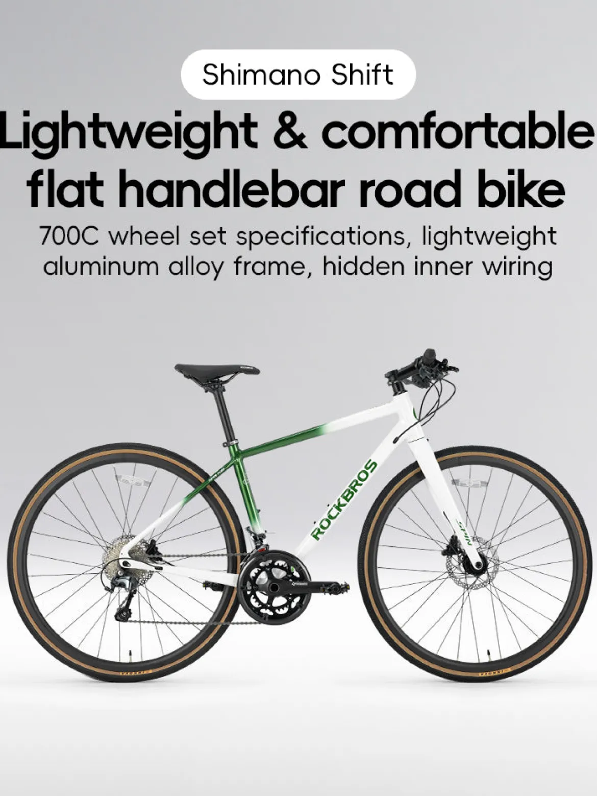 SPIN-P2M Carbon Fiber Fork Aluminum Frame Road Bike