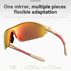 SP402 Polarized Glasses 3 Replaceable Lenses UV400