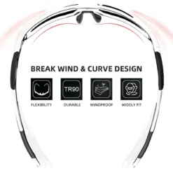 TAC Lightweight Polarized Sunglasses for Cycling & Fishing