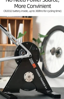 ThinkRider A1 Bike Trainer 11-Speed Cassette ANT+ Bluetooth Simulates 3% Slope