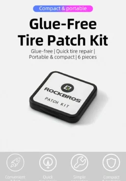 Ultra-Mini Tire Patch Kit โ Super Lightweight Ultra-Slim Pocket-Friendly