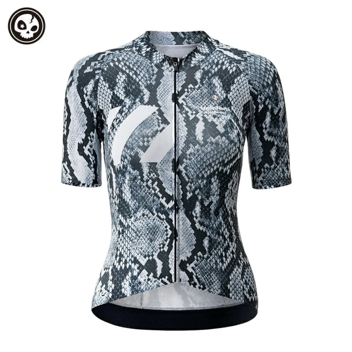 VeloNuts Women‘s Cycling Jersey Dragon-Blanc