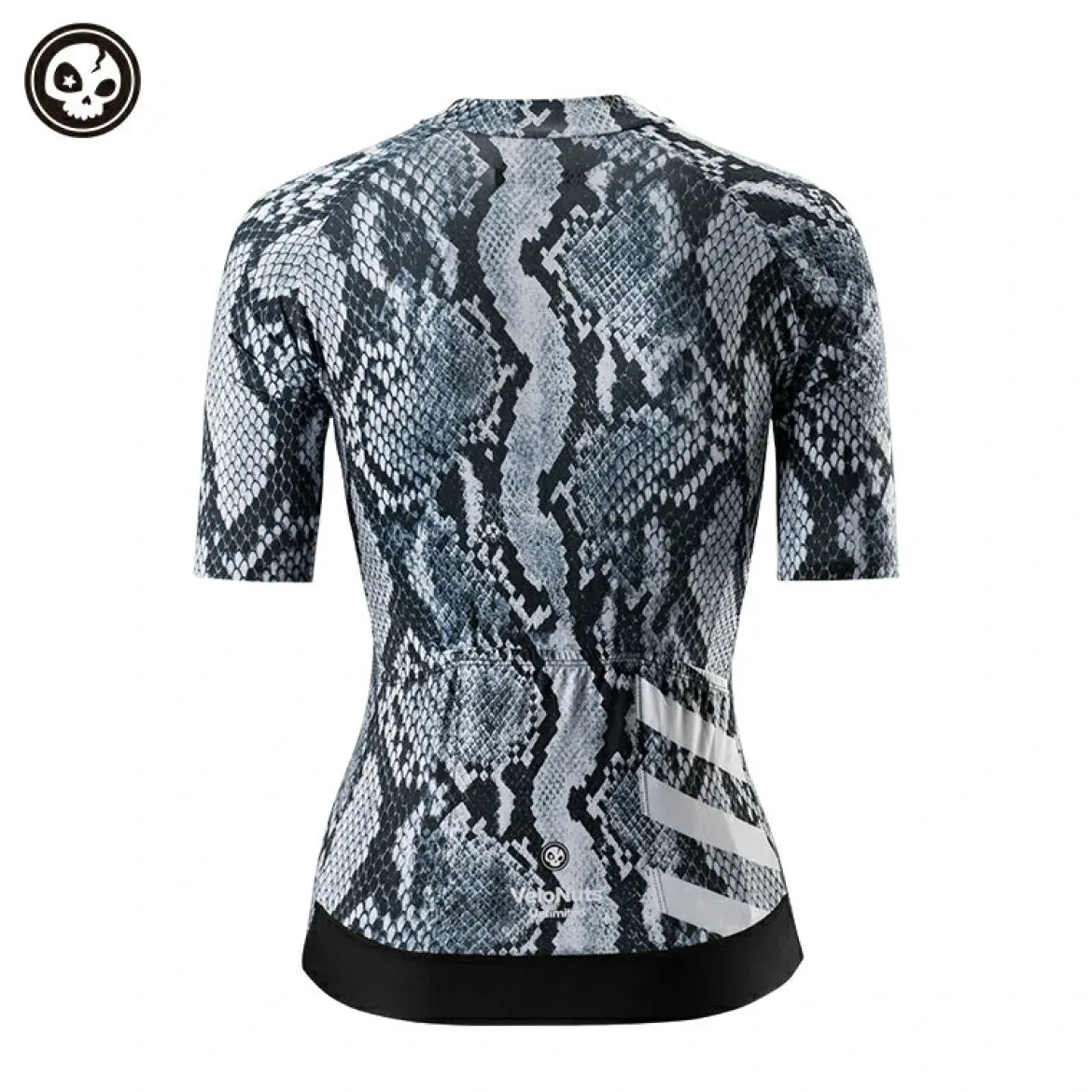VeloNuts Women‘s Cycling Jersey Dragon-Blanc