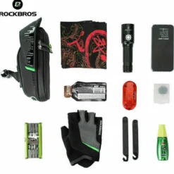 Waterproof Cycling Rear Saddle Bag Bike Rear Seatpost Panniers MTB Bike Accessories 1L/1.5L