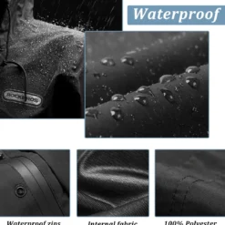 Waterproof Raincoat for Men Women with Reflective