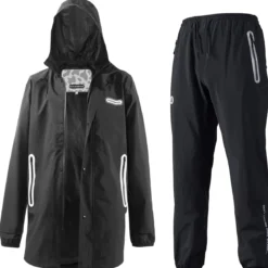 Waterproof Raincoat & Overtrousers for Men Women with Reflective