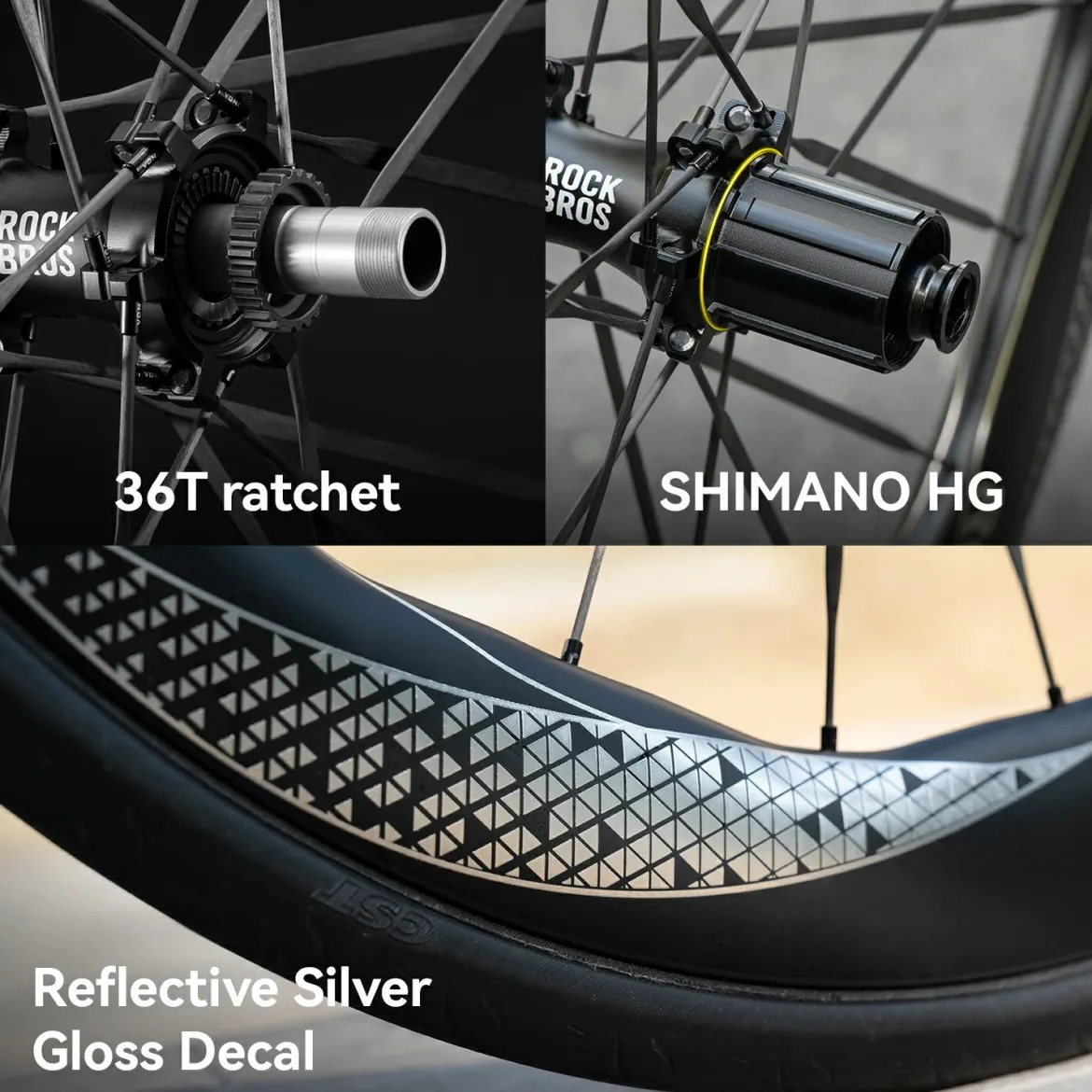 WAVE RIM Bike T700 Carbon Wheelset