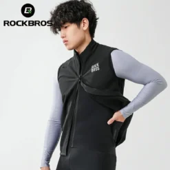 Windproof Fleece Cycling Vest