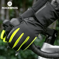 Winter Induction Heated Gloves Warm Windproof