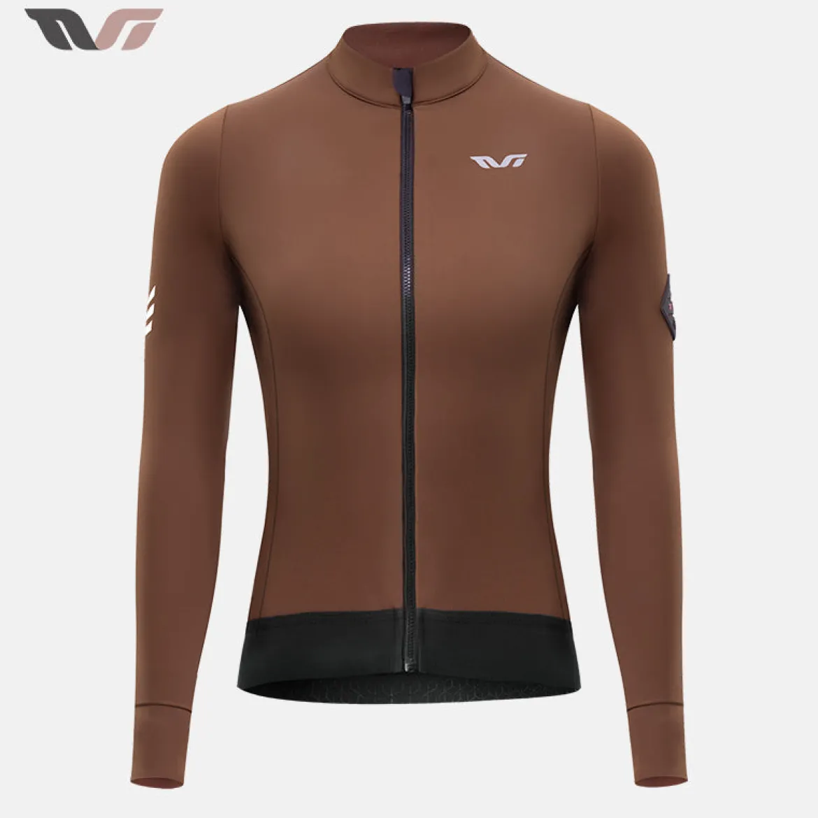 Women's Fleece Cycling Jersey Lightweight for 41–68 °F