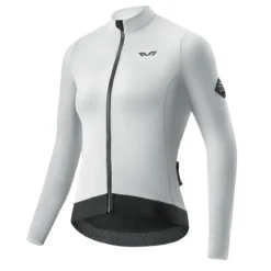 Women's Fleece Cycling Jersey Lightweight for 41–68 °F