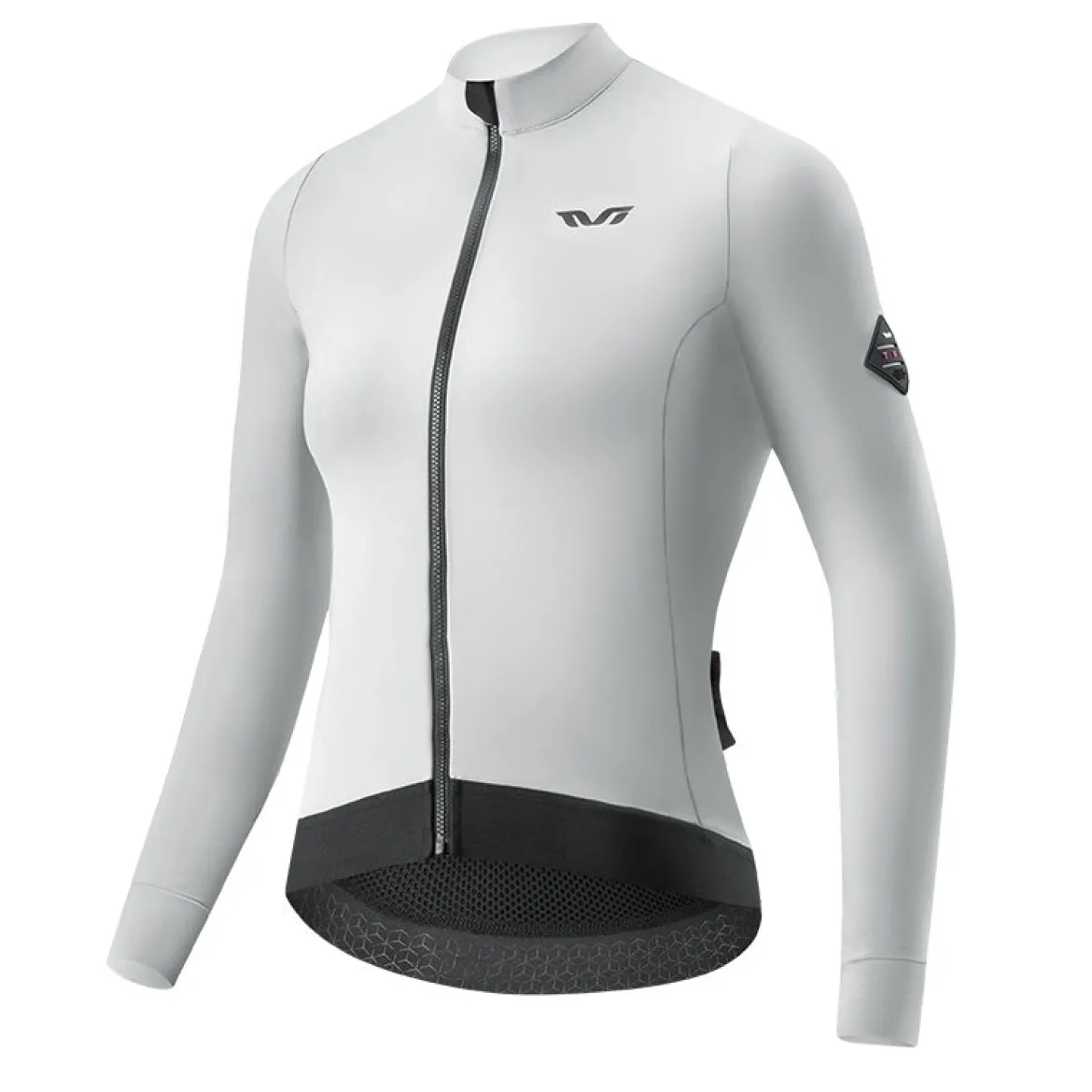 Women's Fleece Cycling Jersey Lightweight for 41–68 °F
